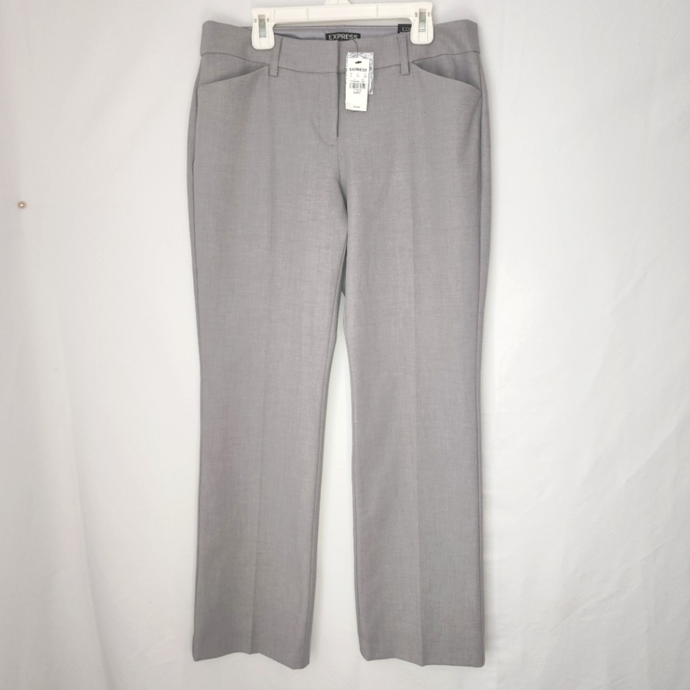2/$20 Express Size 6 Short Gray Slacks.